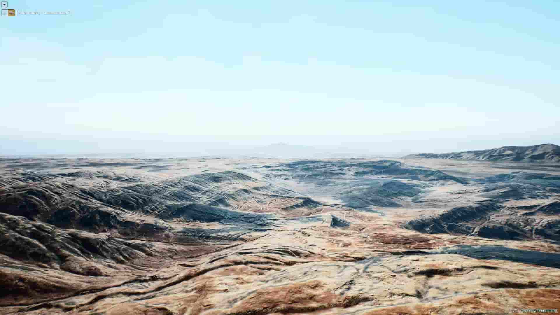 贫瘠的山脉风景 – Barren Landscape