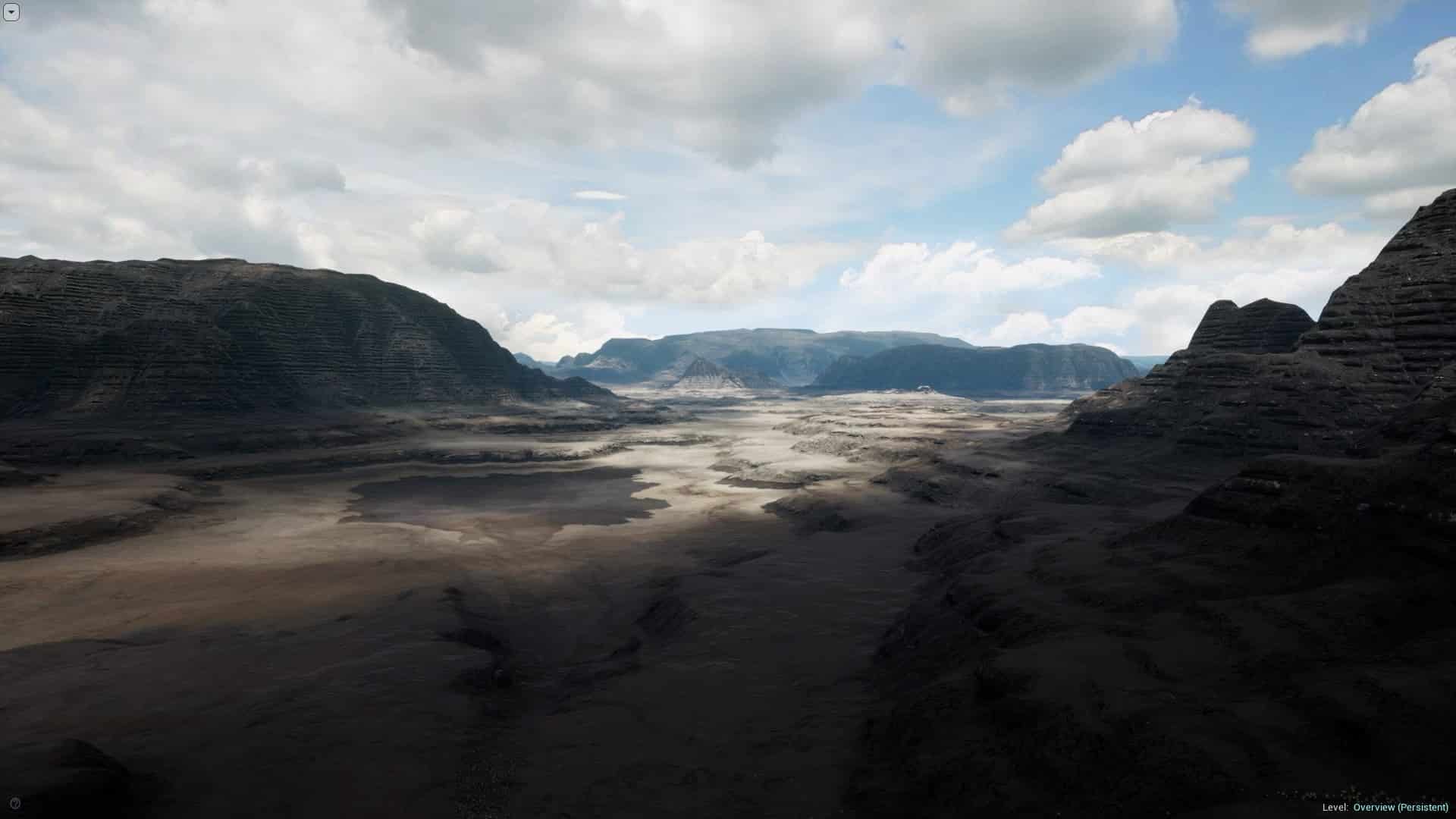 山峦盆地-Mesas Landscape