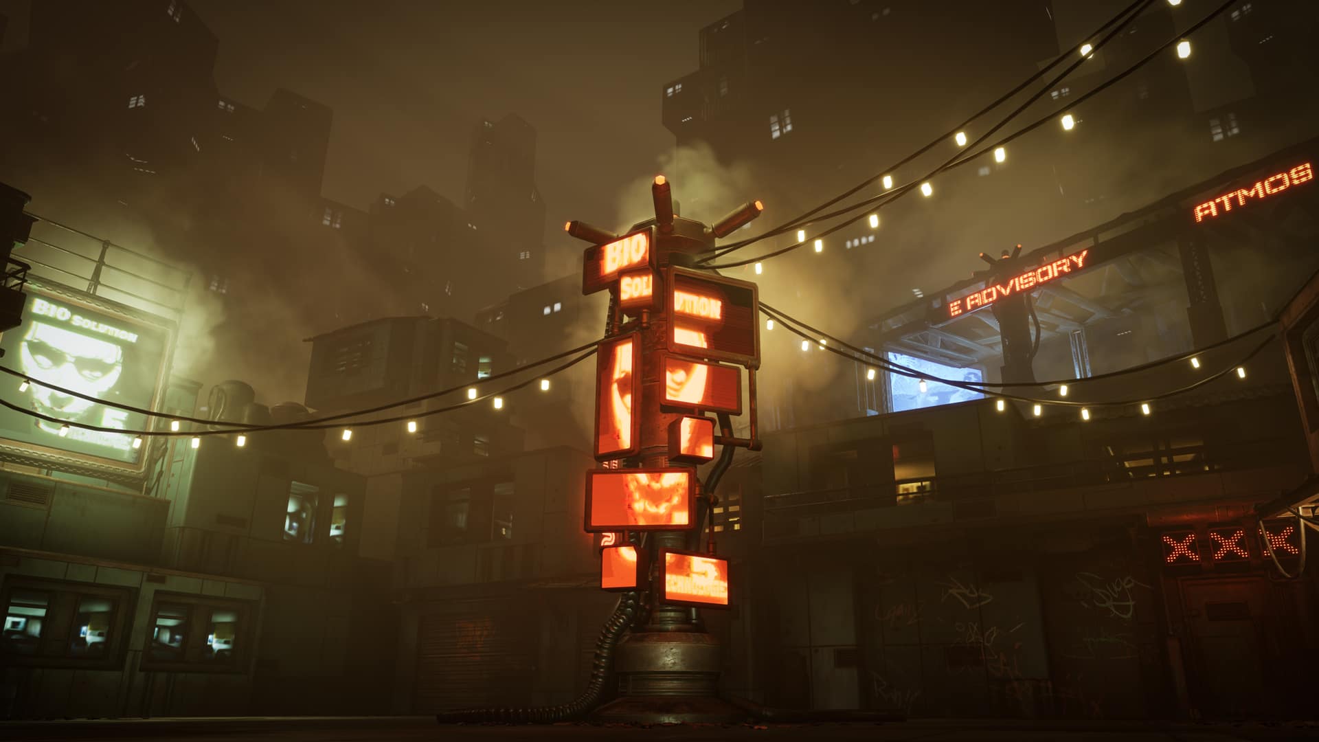 赛博朋克城市-Modular CyberPunk City Asset Pack