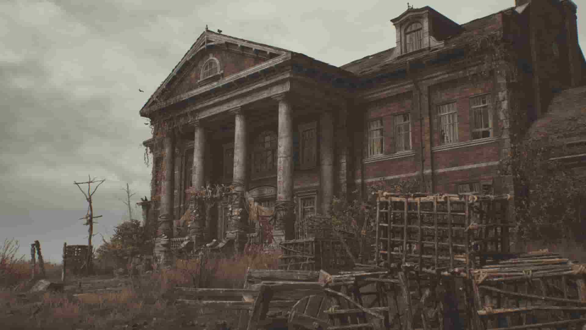 废弃庄园-Post Apocalyptic Mansion Albert Manor (Day and Night Lighting)