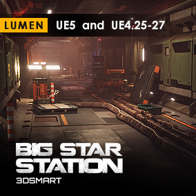 大型科幻空间站 – Big Star Station LUMEN