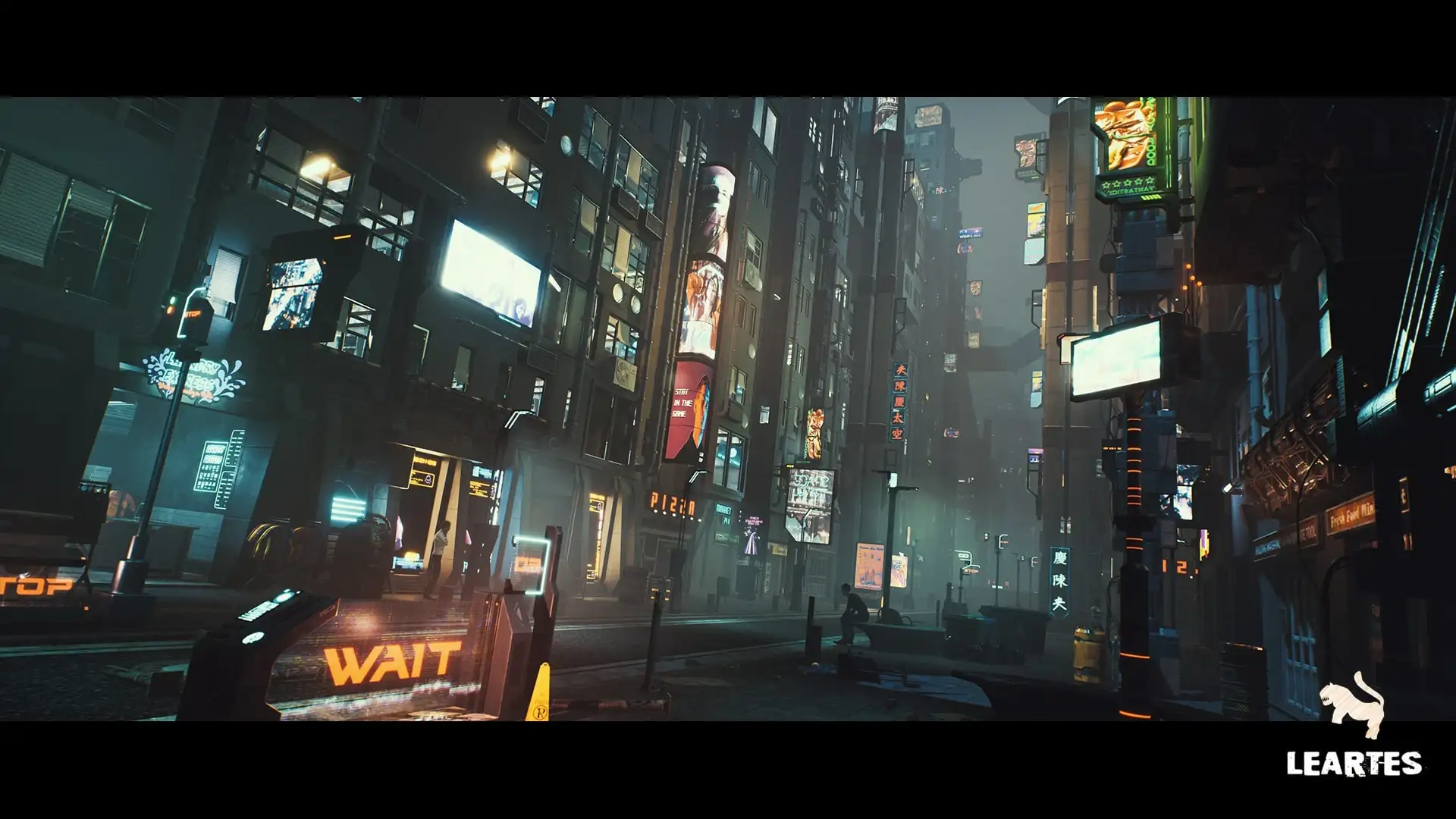 赛博朋克未来城市环境-Cyberpunk Environment Megapack (Modular / with Interiors )