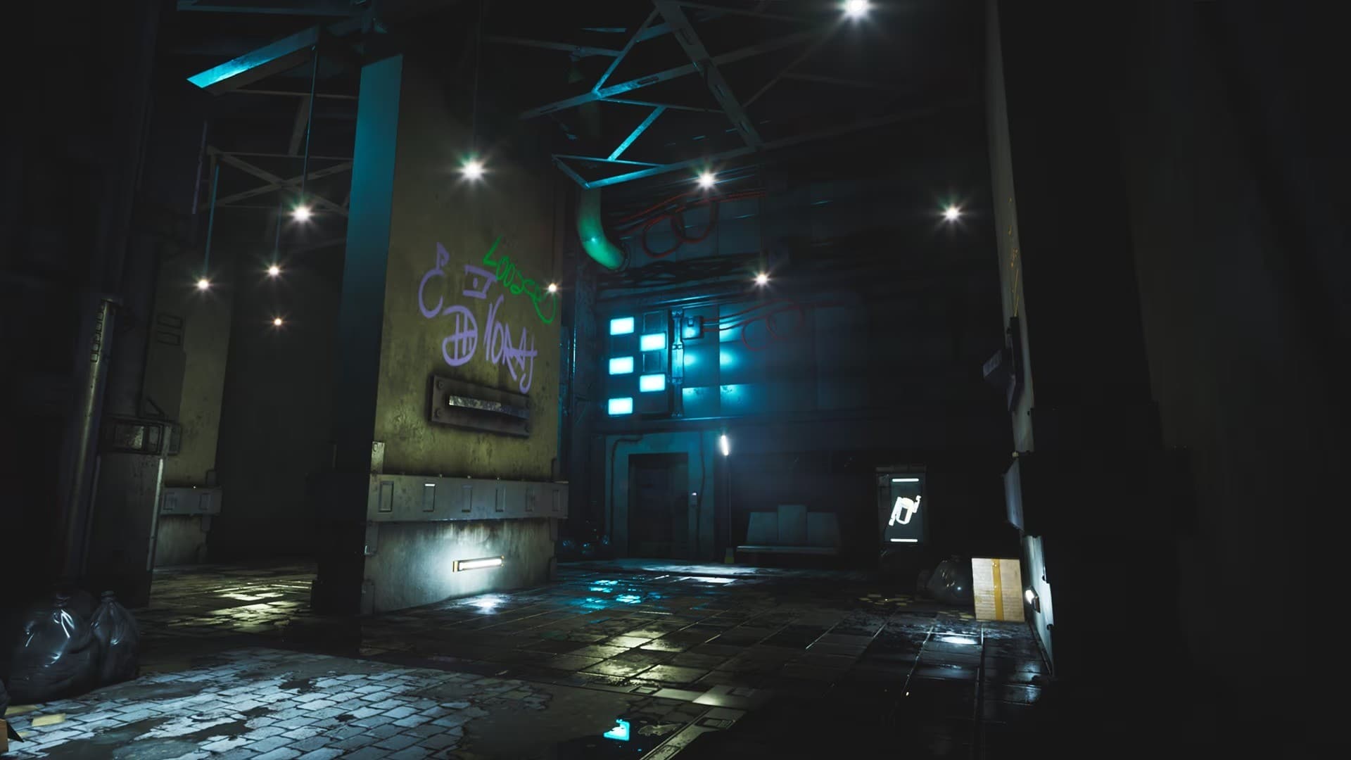 赛博朋克城市街道设施-Cyberpunk Industries Vol.1