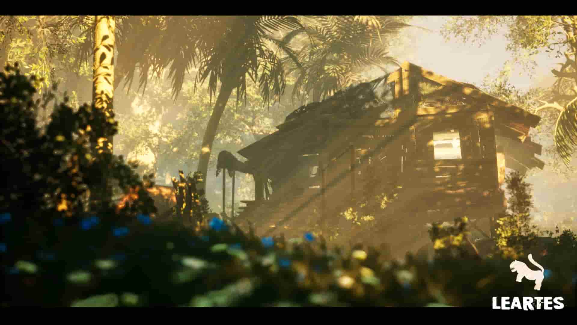 热带岛屿的废弃小屋-Abandoned Hut in Tropical Island (Survival / Post Apocalyptic )