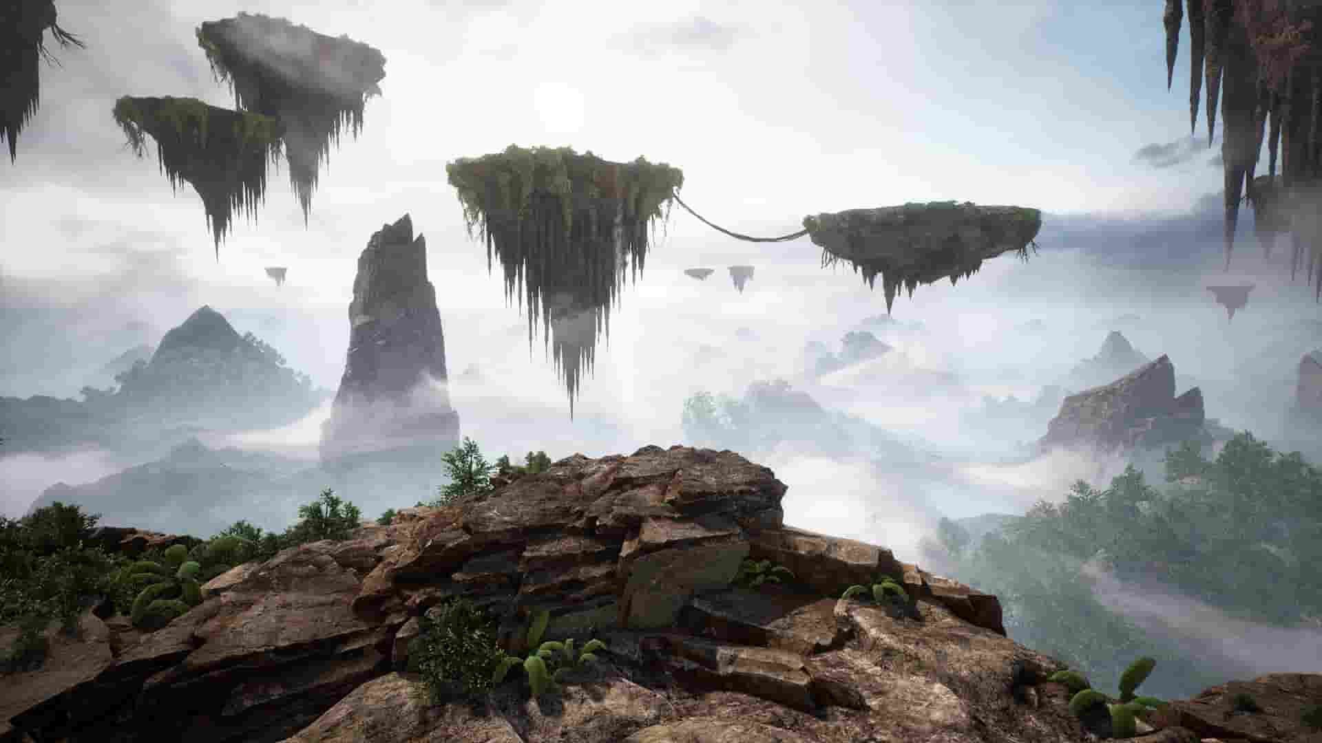 浮岛 – Brushify – Floating Islands