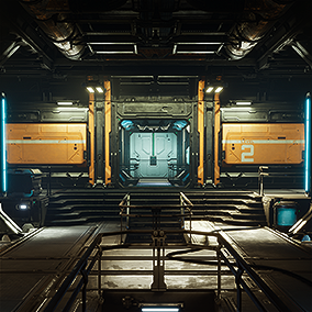 木星-科幻组合环境 – JUPITER – Sci-Fi Modular Environment Kit