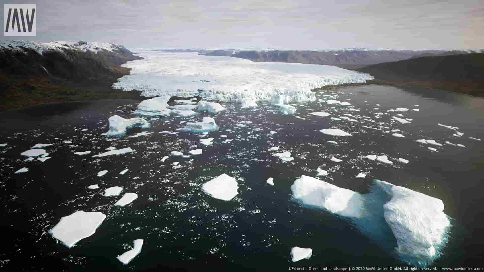 北极格陵兰景观-MW Arctic Greenland Landscape