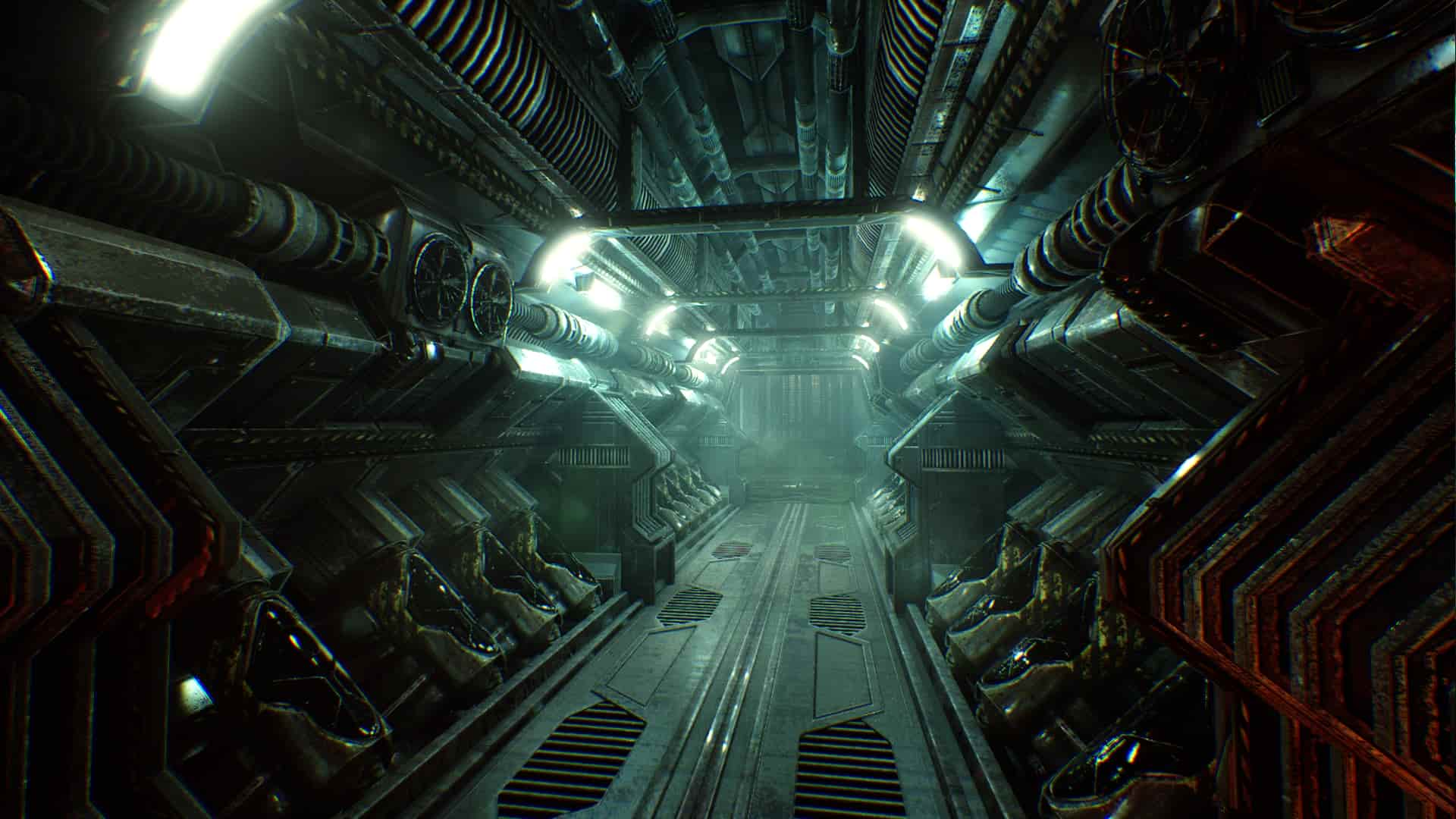 母舰服务区 – Mothership Service Rooms