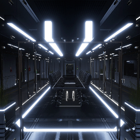 模块化科幻办公室 – Modular Sci Fi Office
