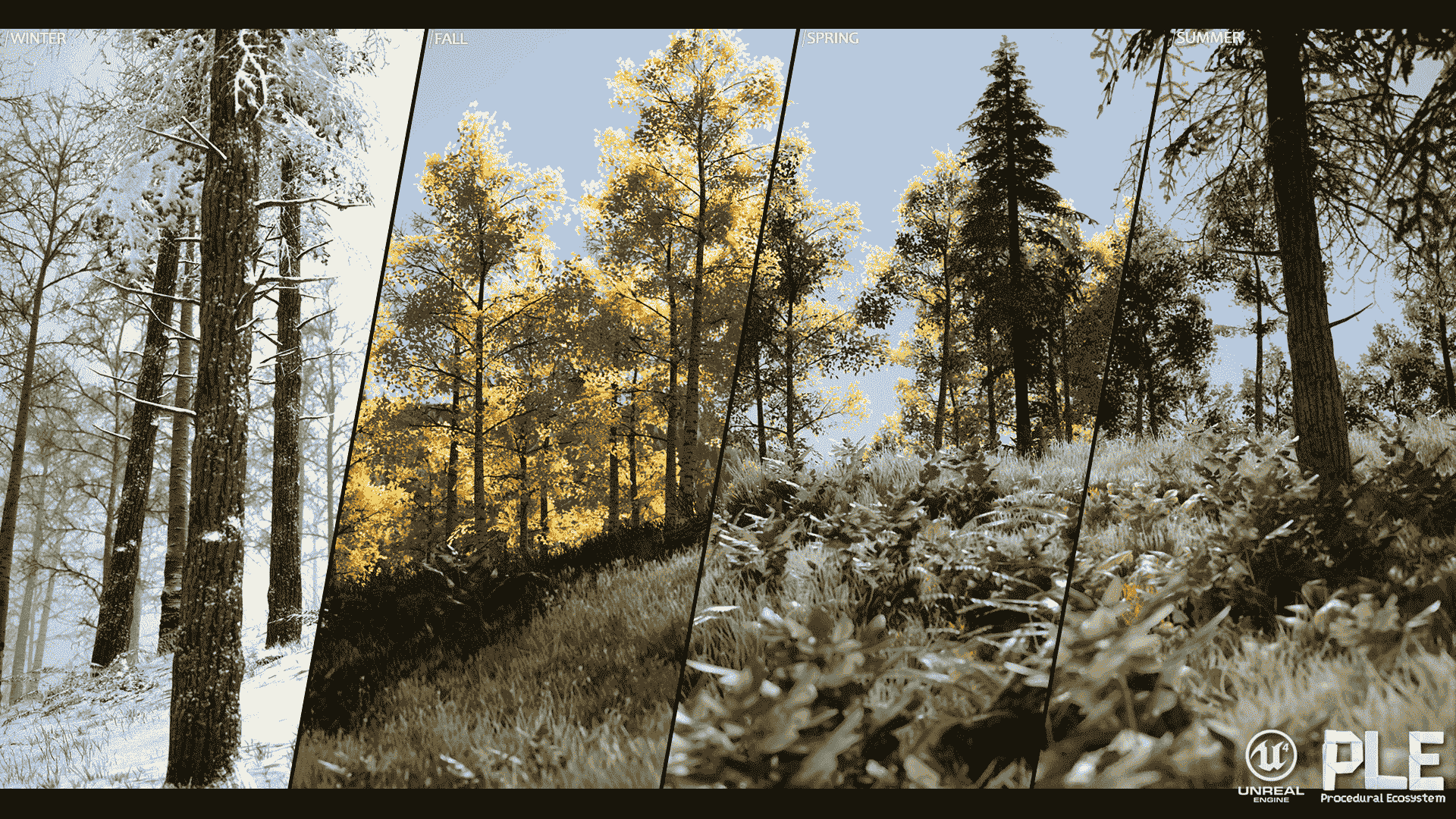 山林景观-PLE-Procedural Landscape Ecosystem