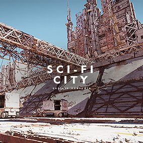 科幻城市环境 – Sci-fi City Environment