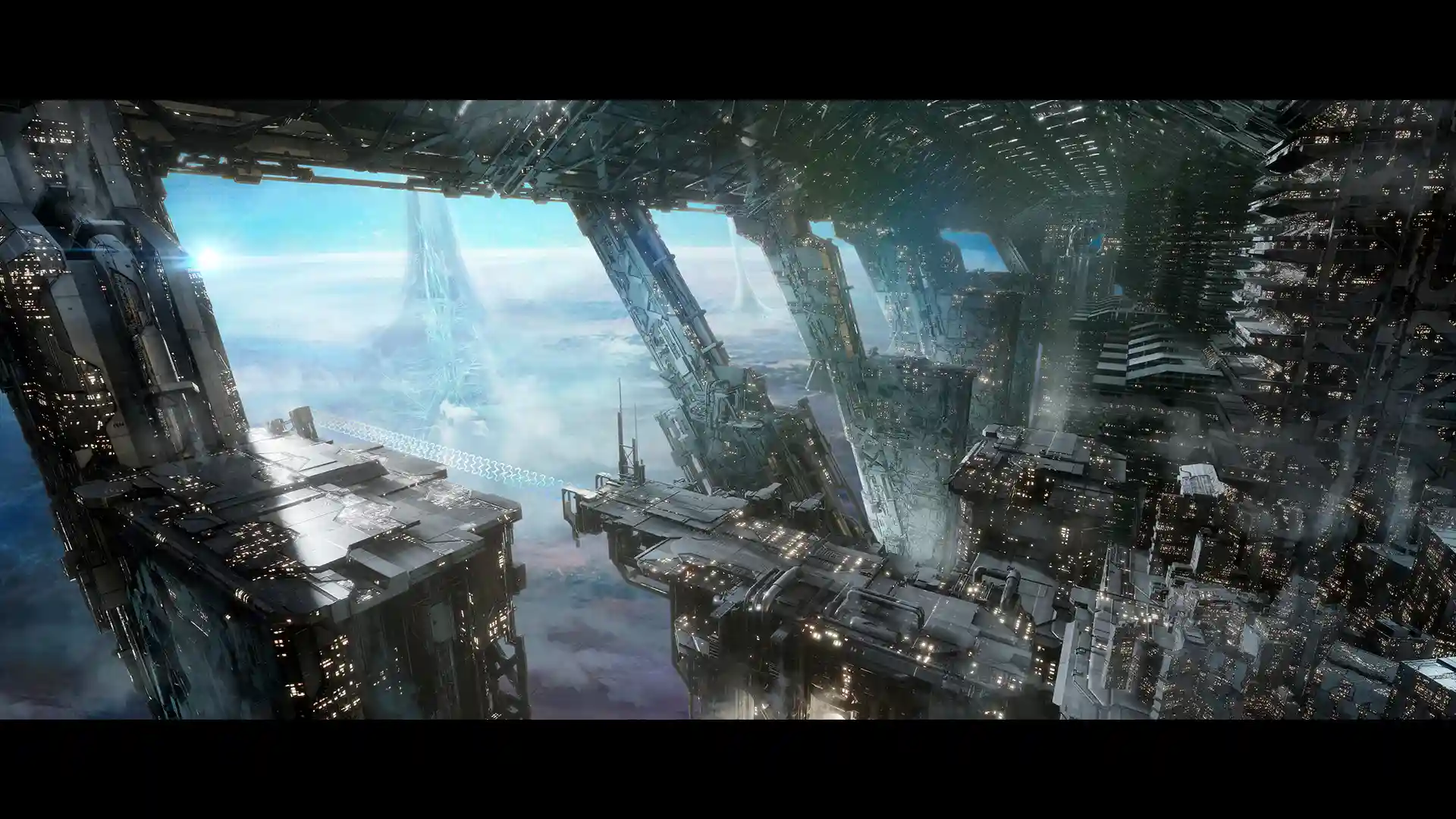 科幻城市景观-ScifiCityscape