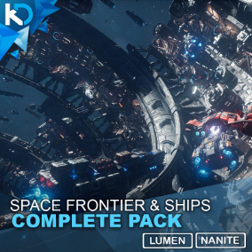 宇宙太空空间站和飞船 – Space Frontier Stations & Ships