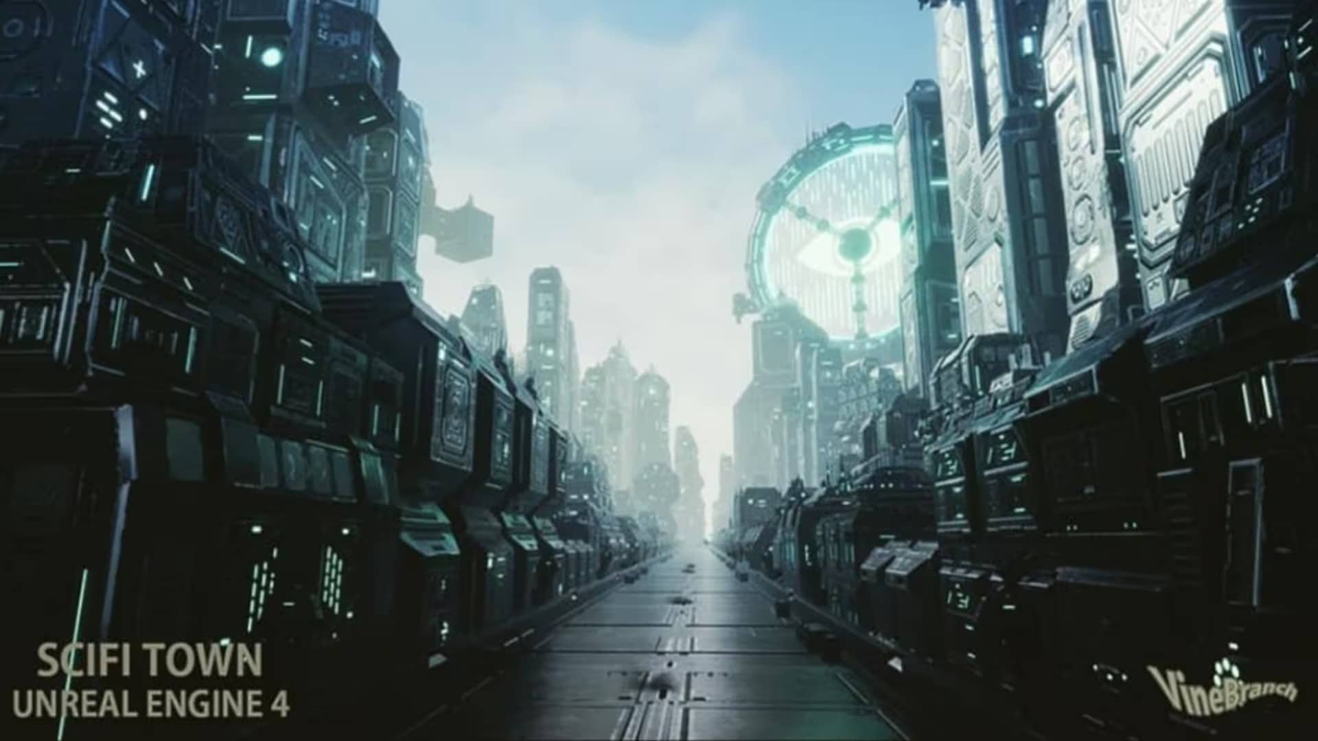科幻基地/赛博朋克-SCIFI TOWN