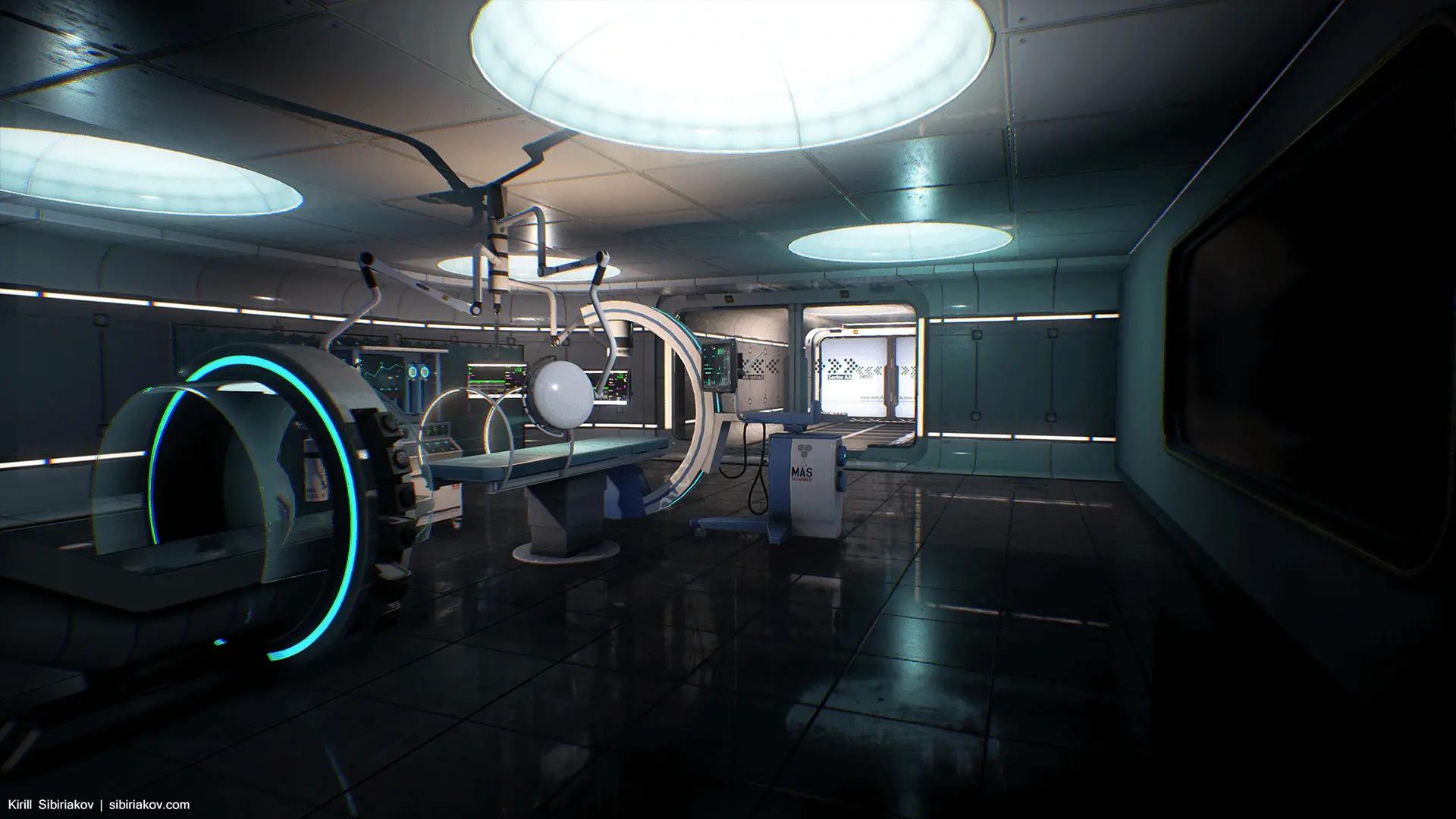 科技医院-Modular Sci-Fi Hospital