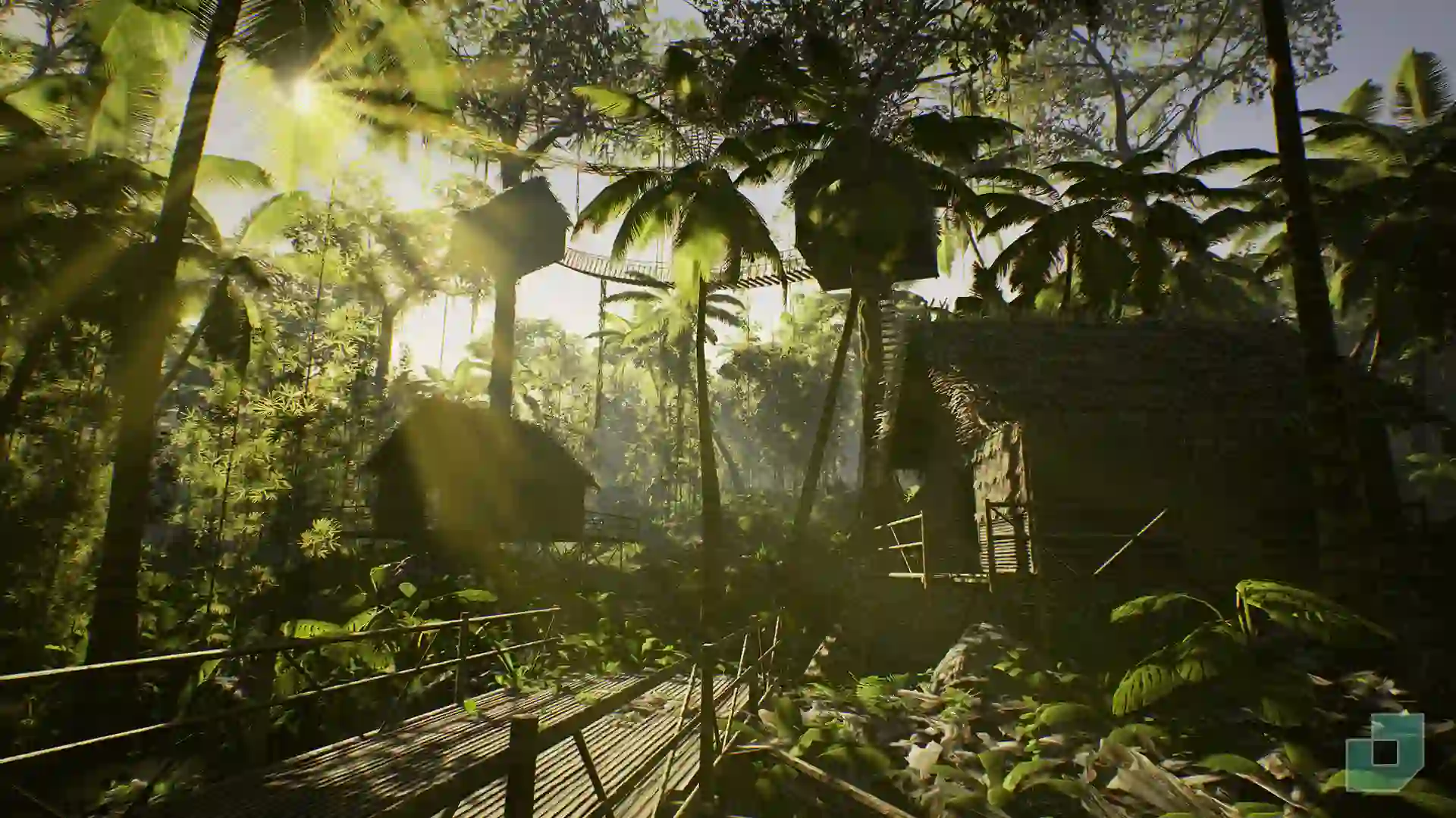 雨林树屋-Low Poly Rainforest Pack