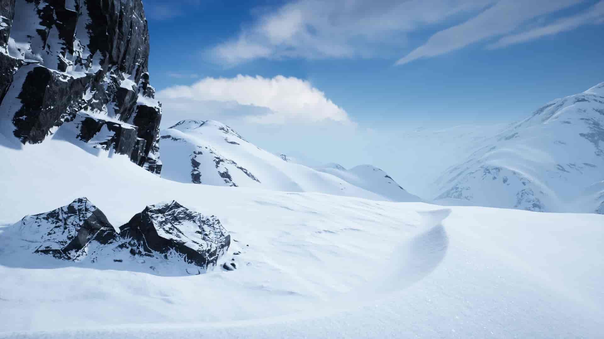 冬季雪景2 – Winter Snow Landscape 2