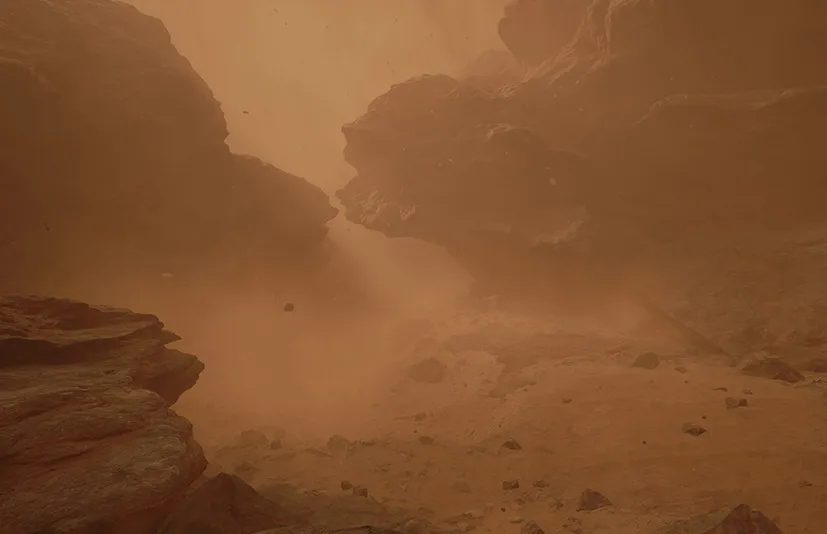 沙尘暴环境 – Sandstorm Environment – Planet-X