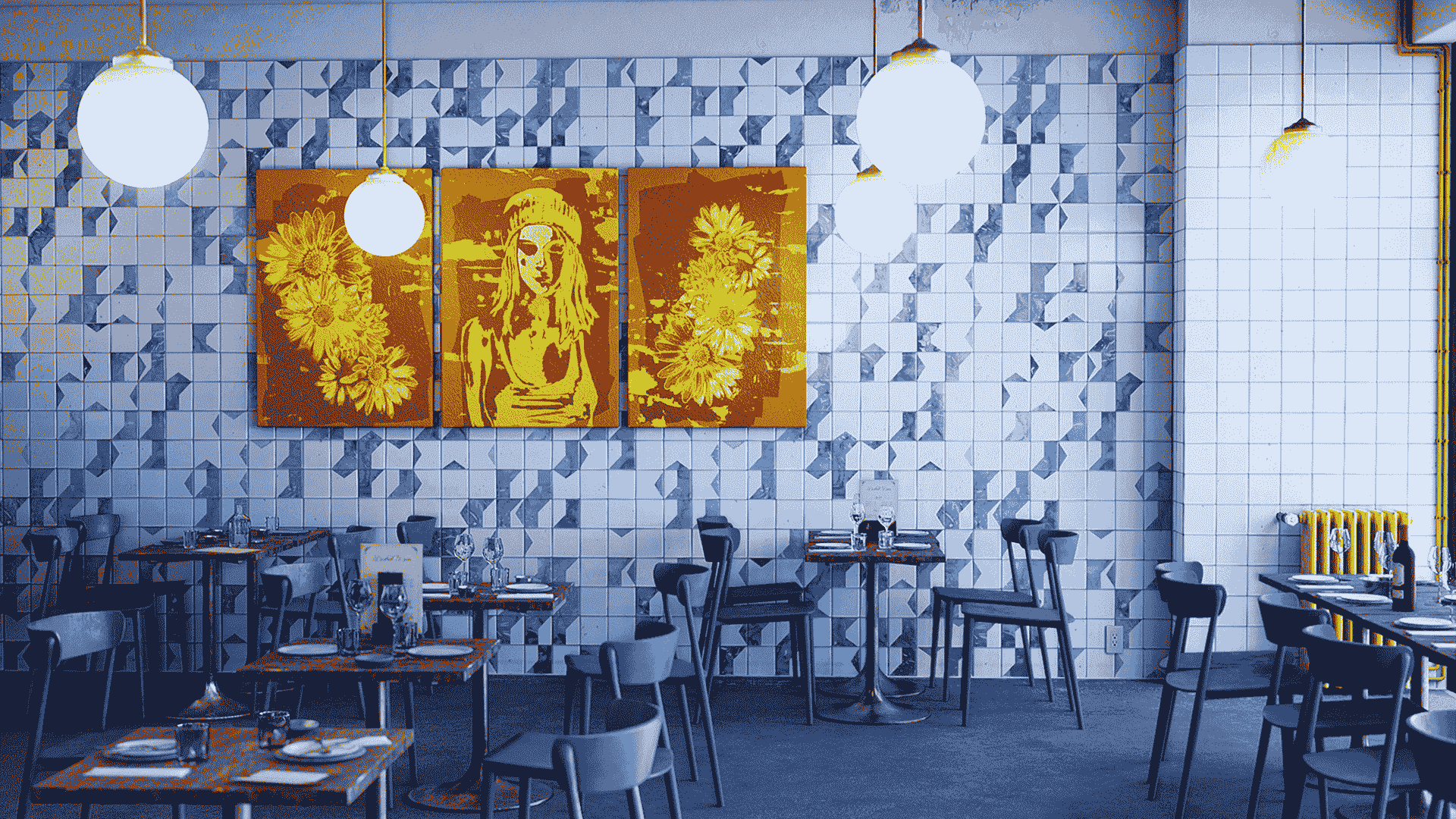 小酒馆餐厅场景 – Bistro Restaurant Scene