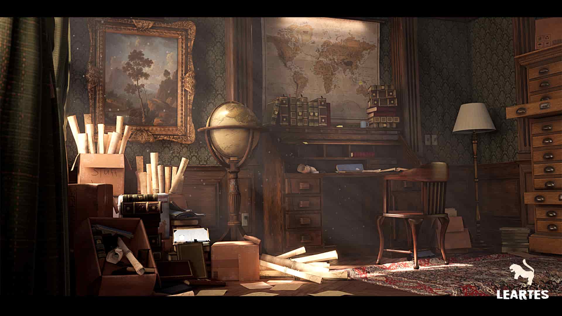 维多利亚时代的室内环境-Victorian Interior Environment