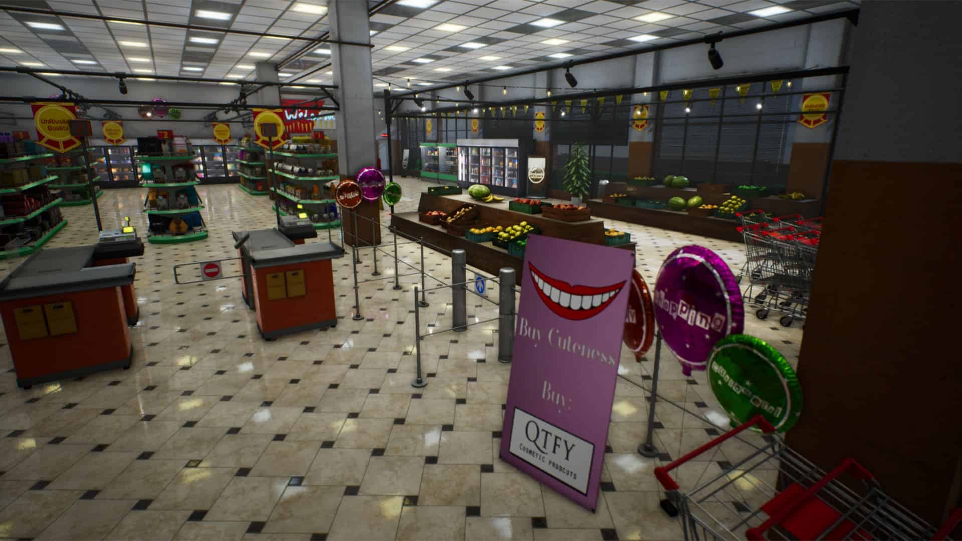 加油站超市场景 – Supermarket