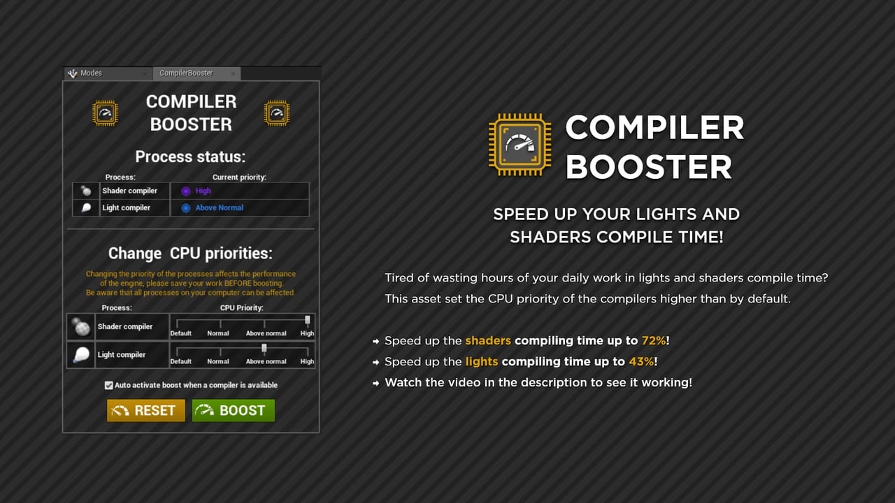 加速编译时间-Compiler Booster