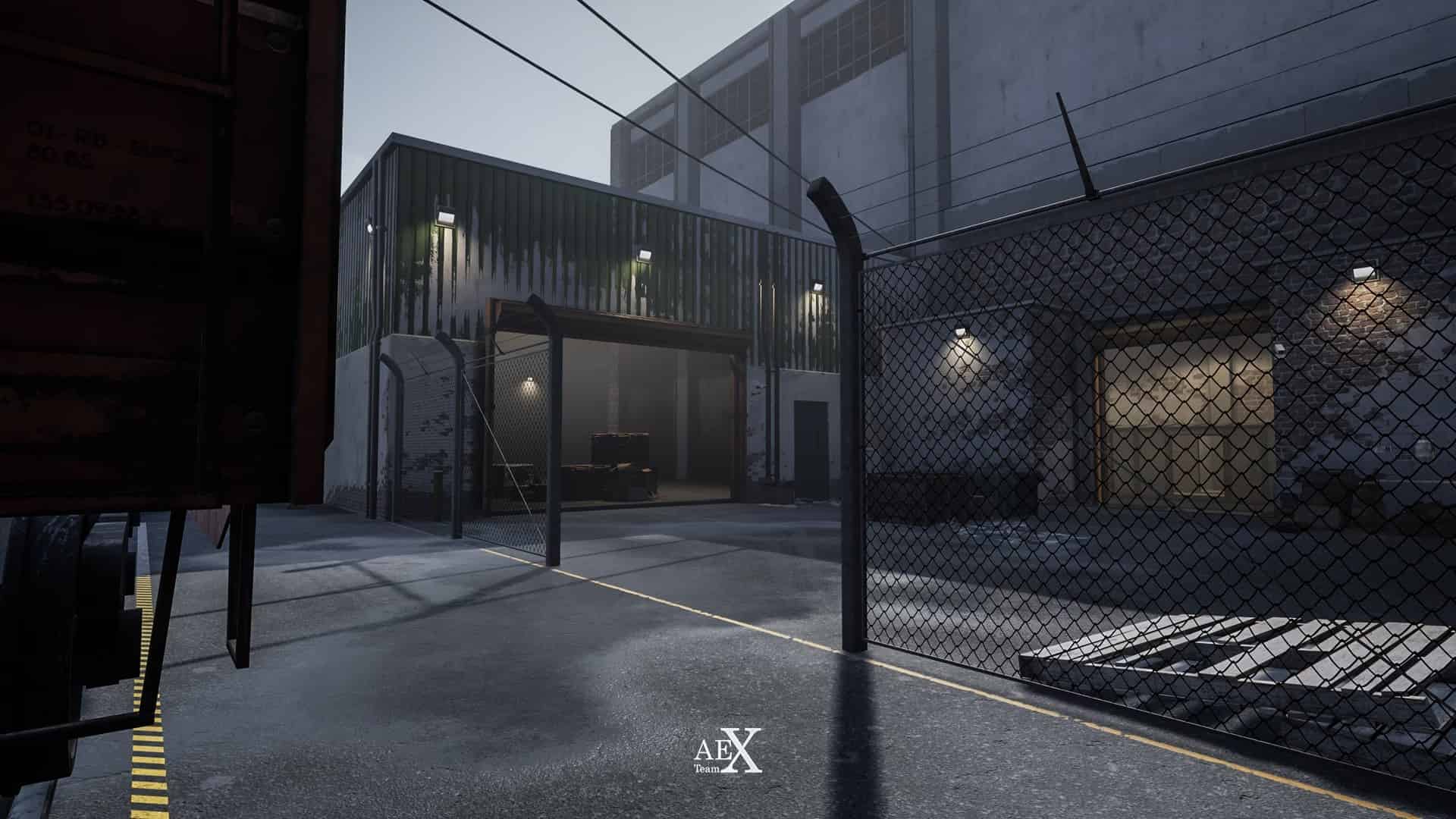工厂轨道车间-Modular Train Environment