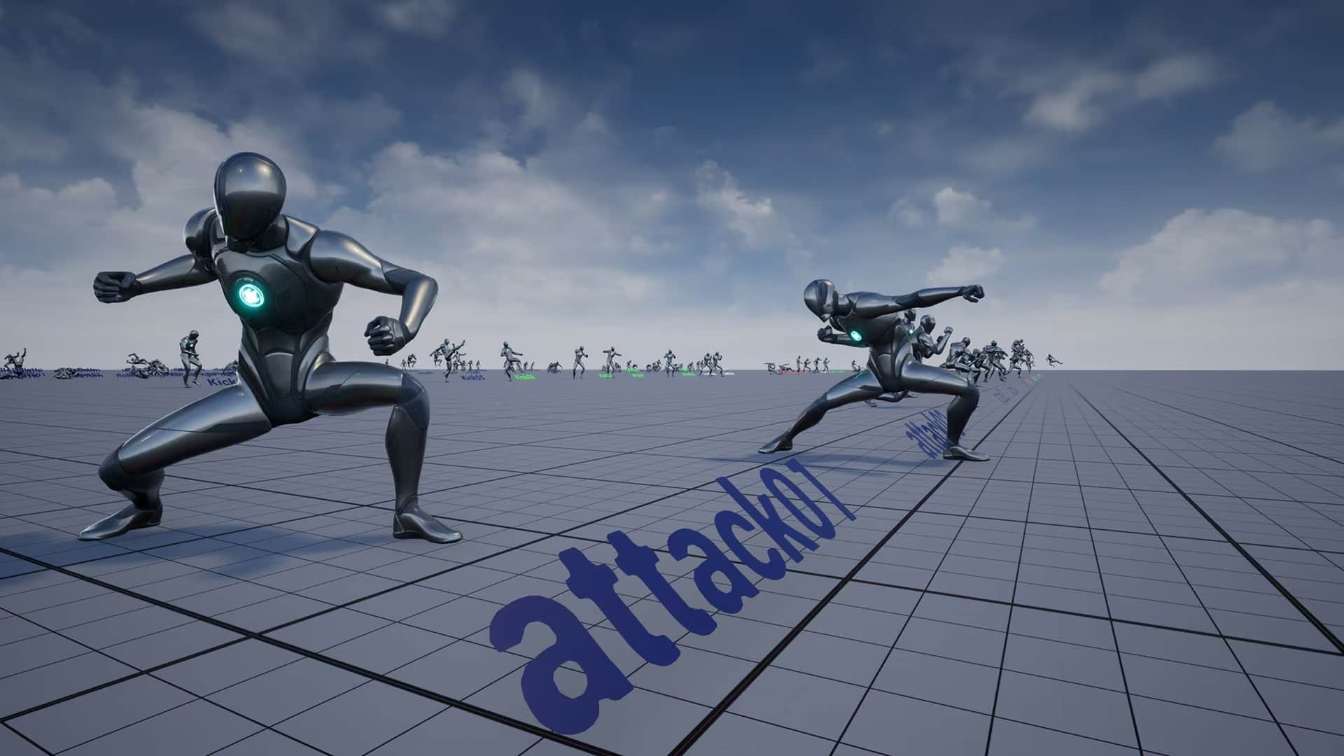 武术格斗动画-Martial Arts Fight Game