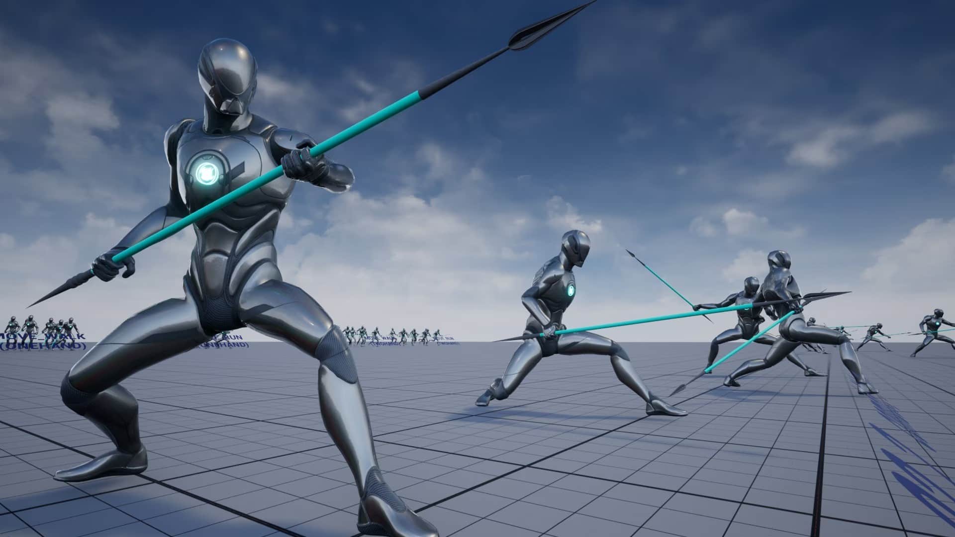 长矛动画-Oriental Spear AnimSet