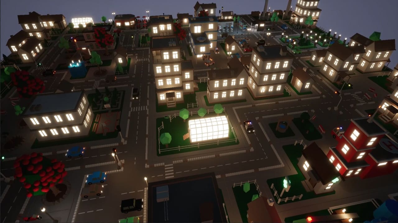 低多边形城市 – SV Low Poly City