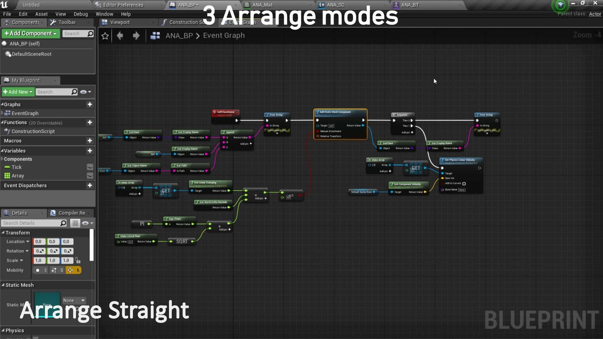 自动节点排列插件-Auto Node Arranger