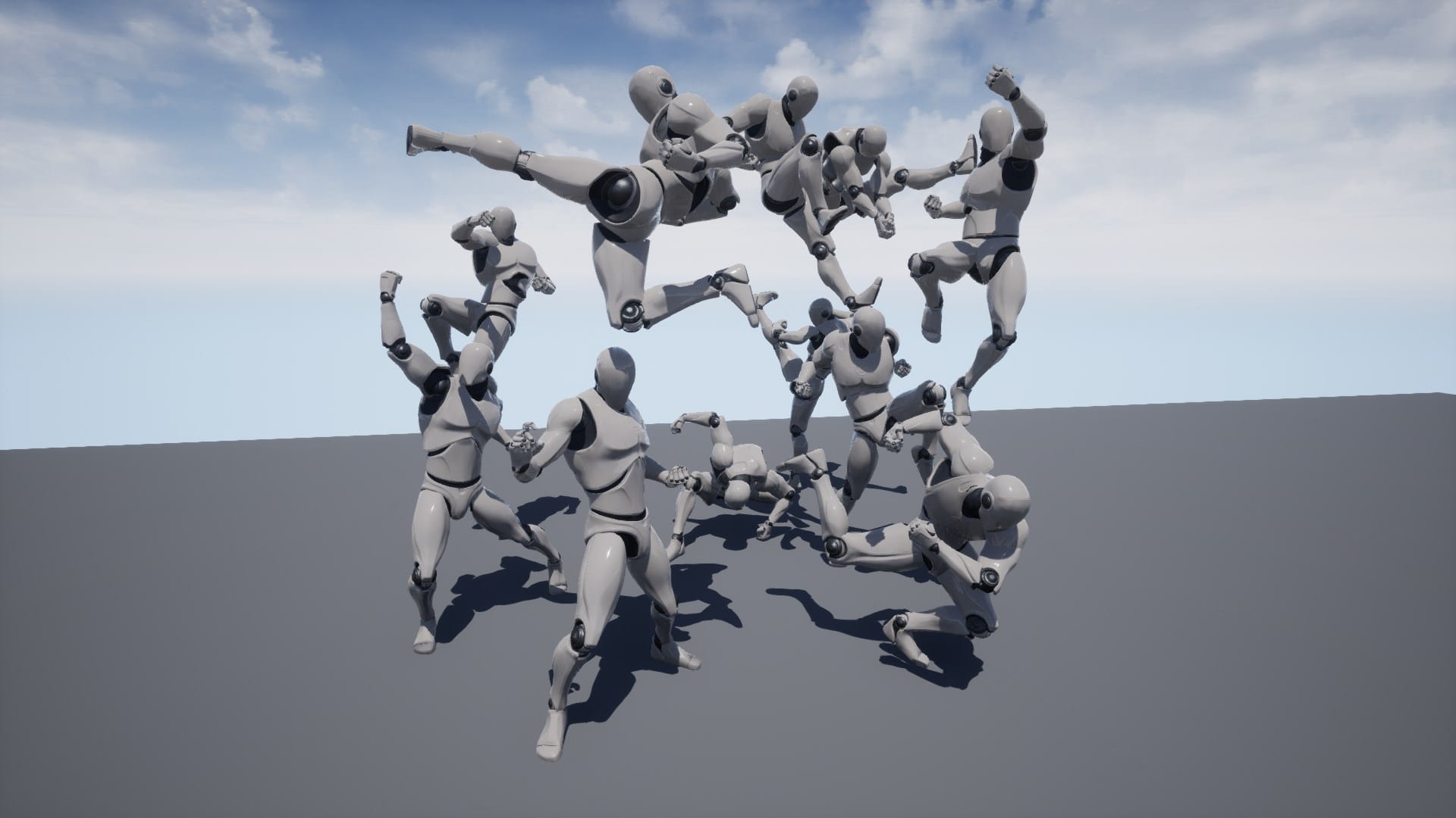 近战格斗-Stylish Action Combat Animation Pack