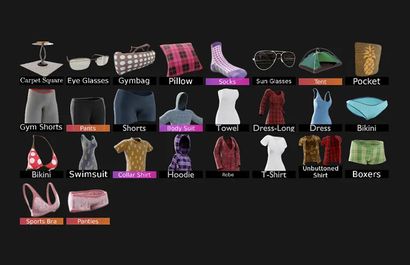 Blender衣服布料插件 Cloth Weaver v4.15