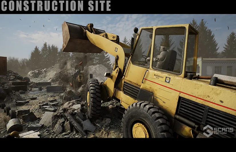 施工现场：装载机 – [SCANS] Construction Site: Loader