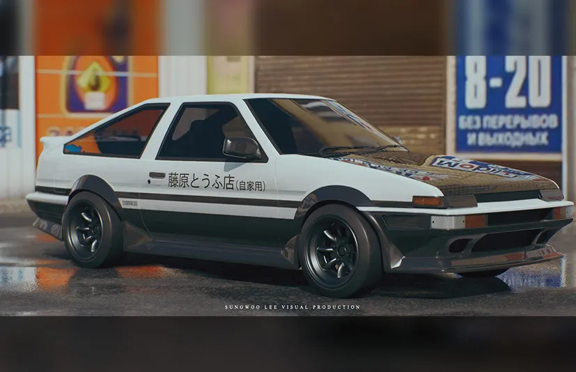 汽车视觉效果 – Automotive Visuals (Hybrid Rendering)
