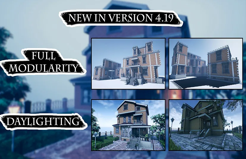 维多利亚房屋 – Victorian House (Only Exterior)