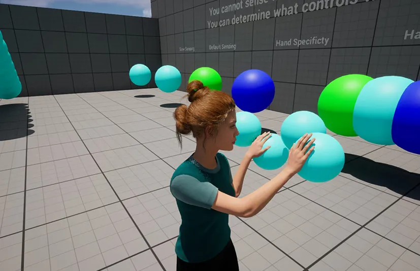 沉浸式手部IK交互 – EnviroSense: Immersive Hand IK