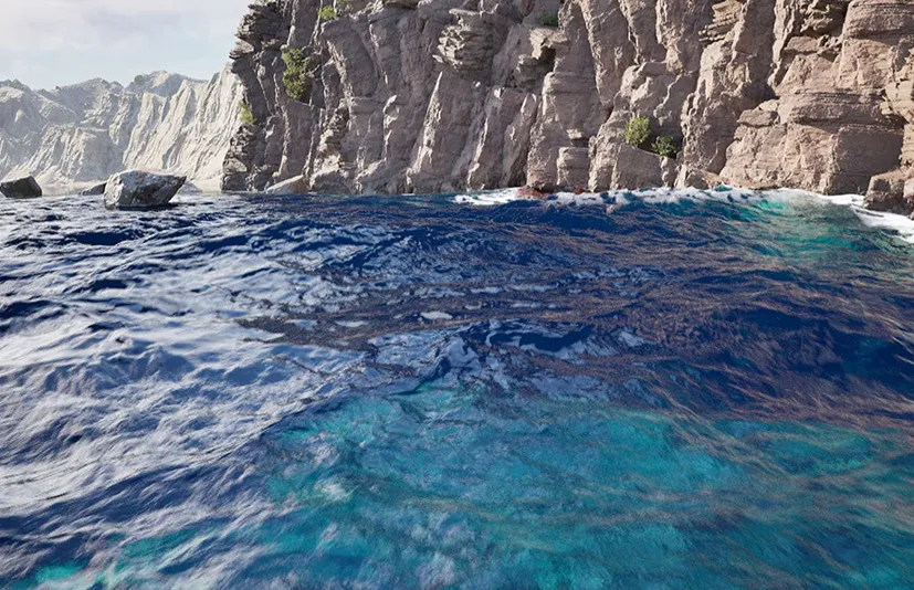 影视级海洋系统 – Ocean System for Rendered Cinematics