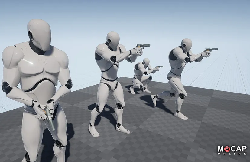 手枪动作捕捉包 – Pistol Starter – MoCap Pack