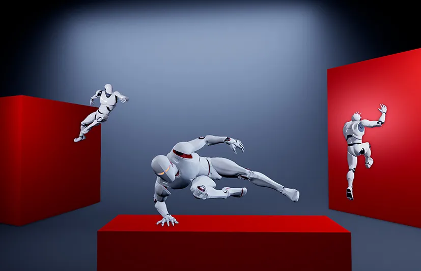 跑酷动画 – Parkour Animations