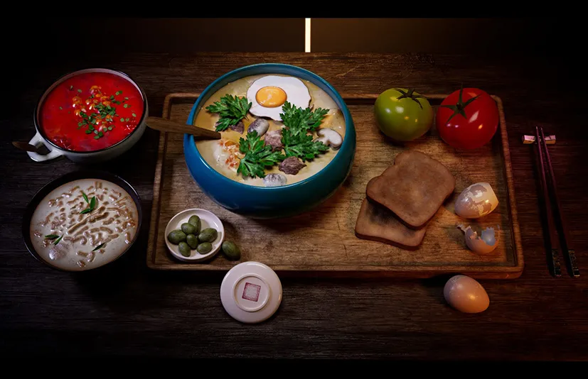 美食系列 中式早餐 – Food Series – Chinese Breakfast