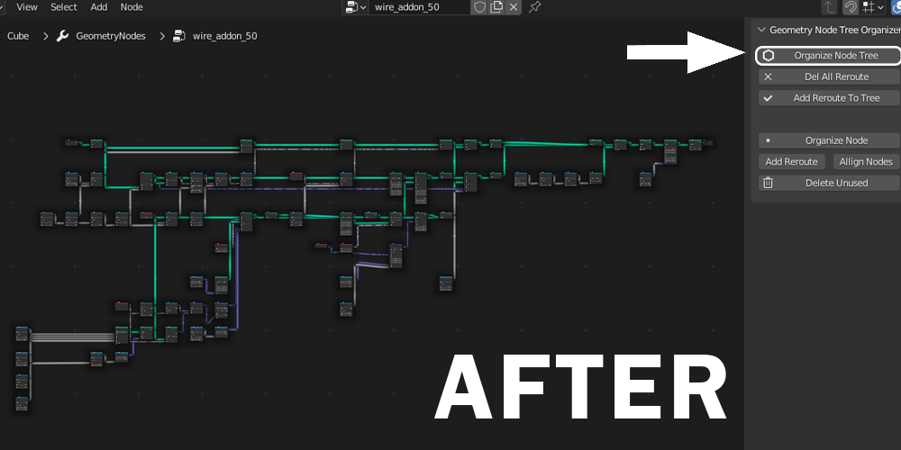 Blender节点树管理器 – Node Tree Organizer v1.2
