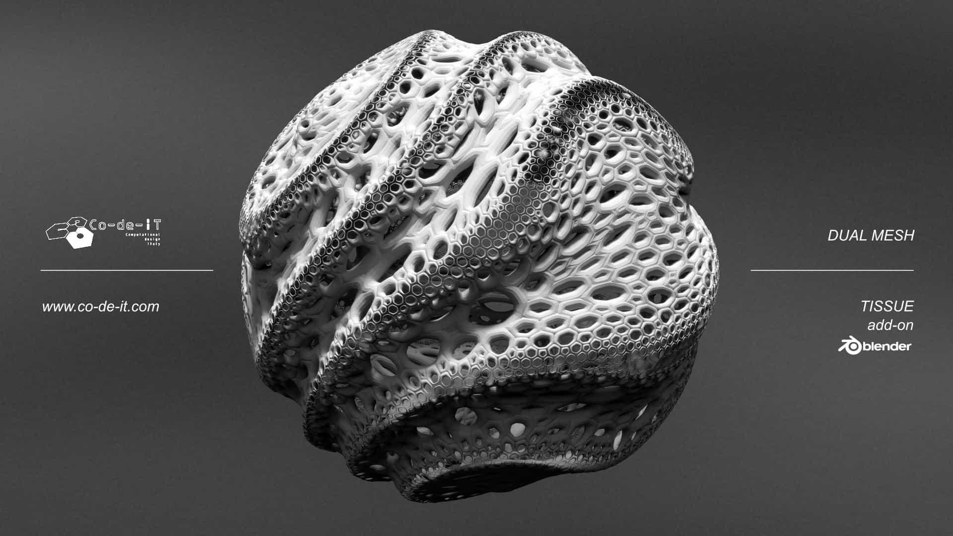 Tissue插件 – 用于计算设计的Blender工具-Tissue v0.3.72