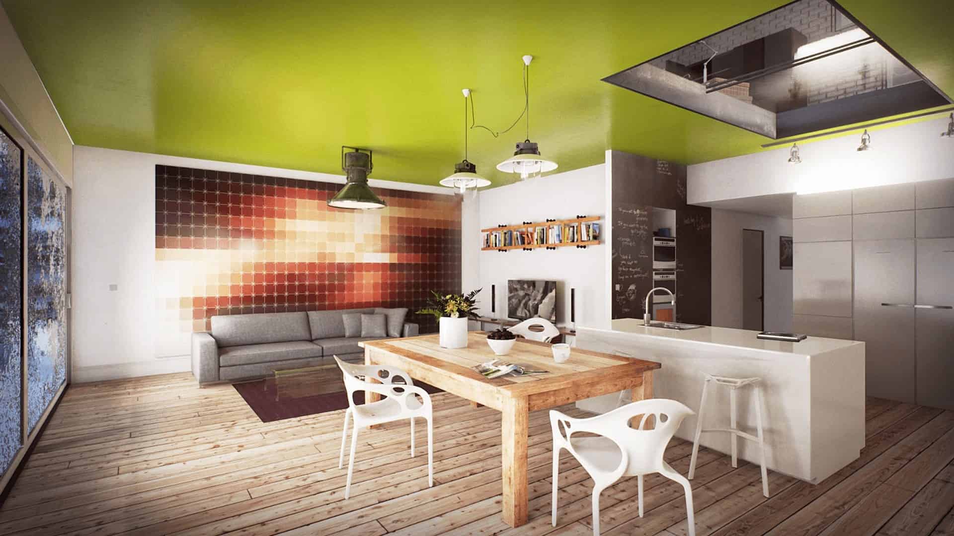 豪华公寓室内场景-Archinteriors Vol 2 Scene 1