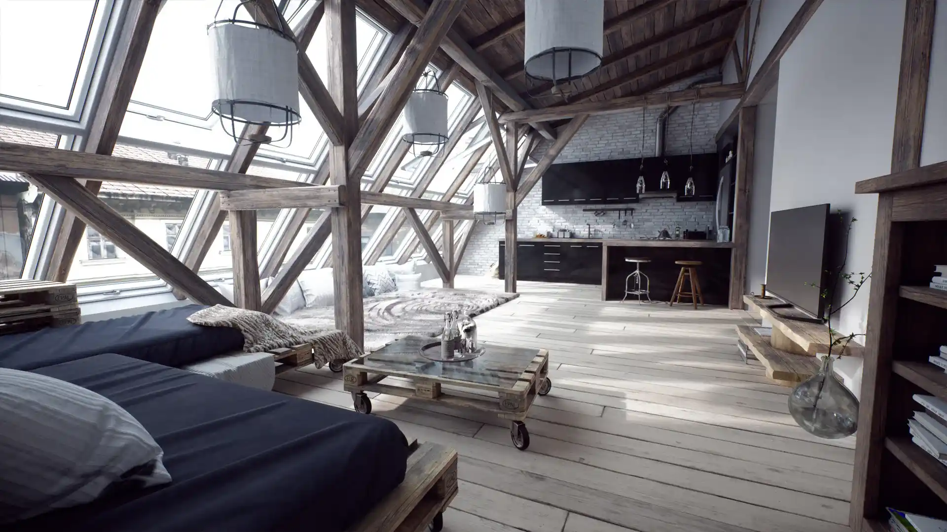 欧式家庭室内环境-Archinteriors Vol 4 Scene 1