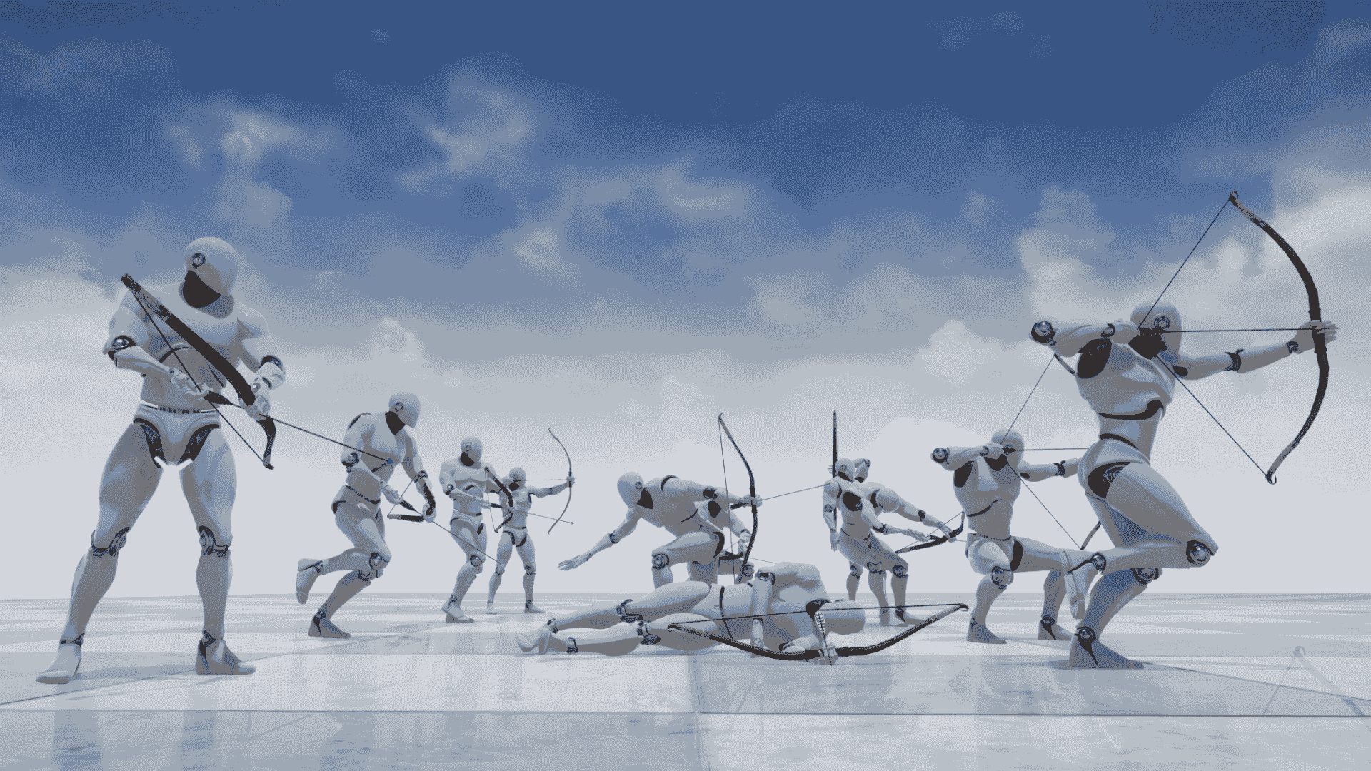 弓箭手射箭动画包-Archer Animset Pro