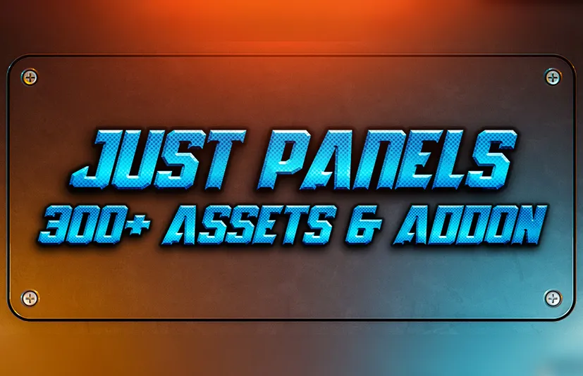 Blender 300+硬面建模预设工具包 – Just Panels