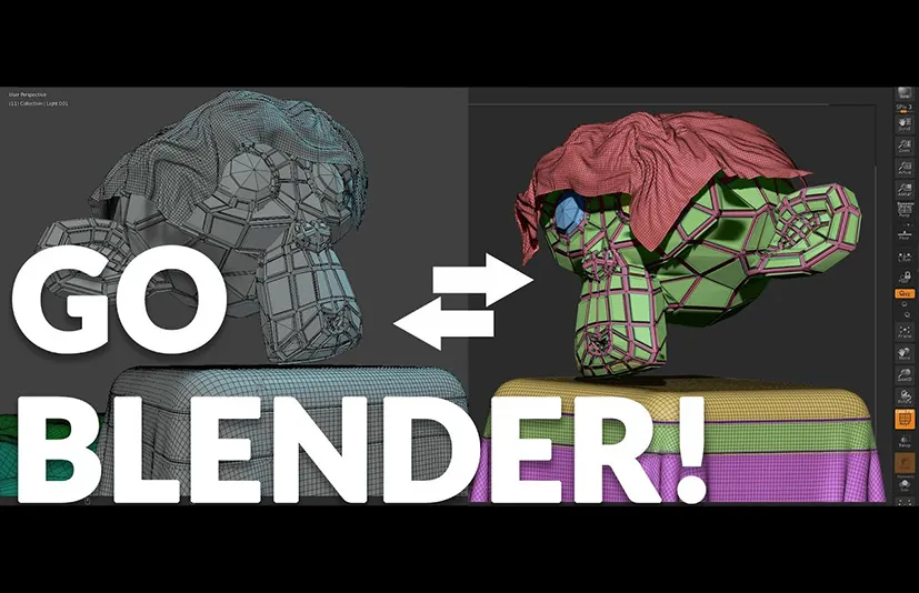 Blender&Zbrush桥接插件 – GoB v4.0.4