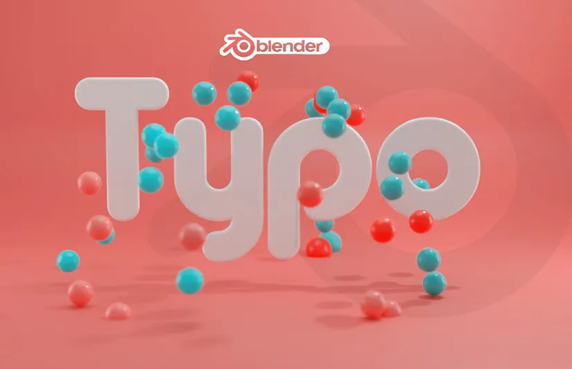 Blender三维文字场景插件 – Typo Text v1.0.0