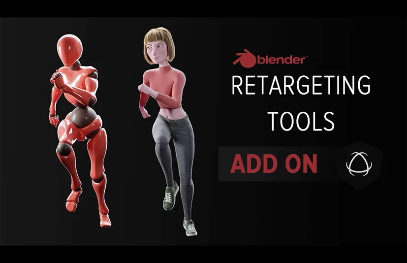 Blender动作捕捉数据导入 – Retargeting Tools 1.2
